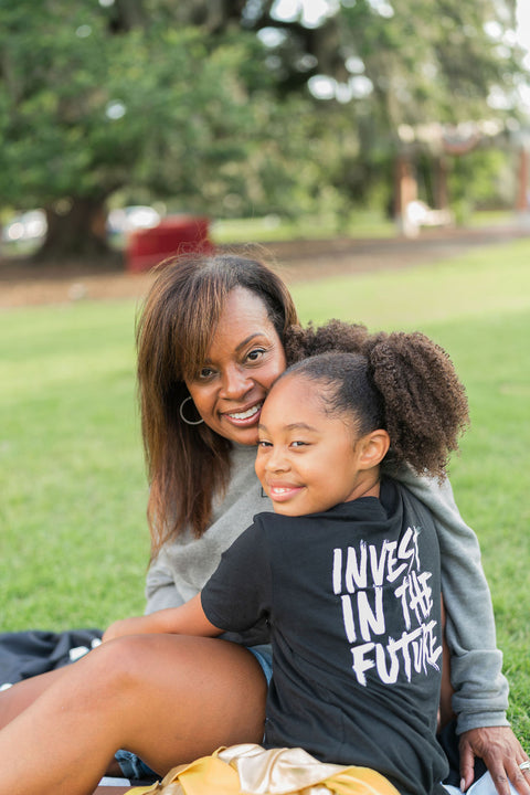 Invest In The Future Tee - Black (Youth)