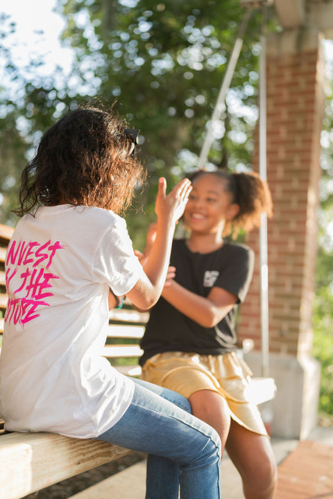 Invest In The Future Tee - White (Youth)