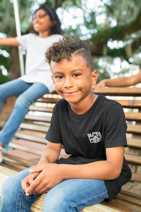 Invest In The Future Tee - Black (Youth)