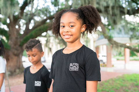 Invest In The Future Tee - Black (Youth)