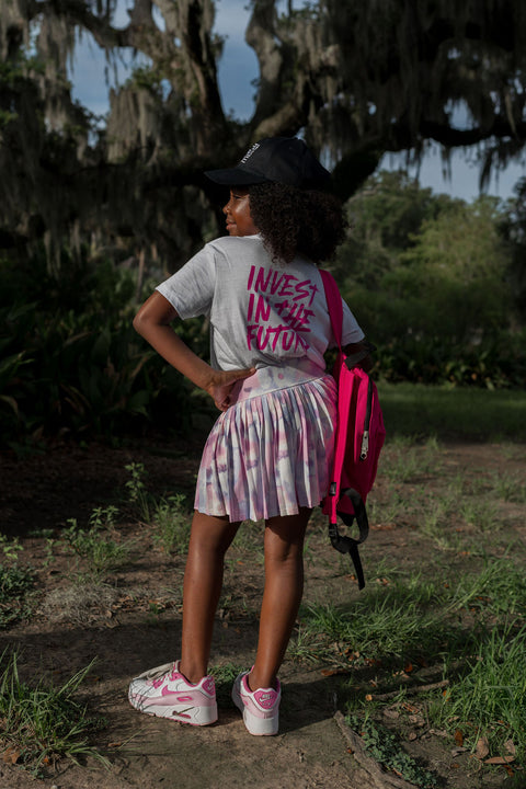 Invest In The Future Tee - White (Youth)