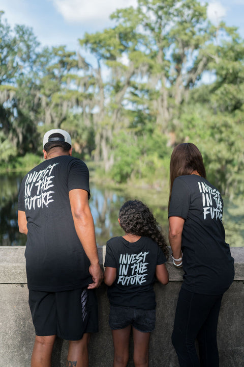 Invest In The Future Tee - Black