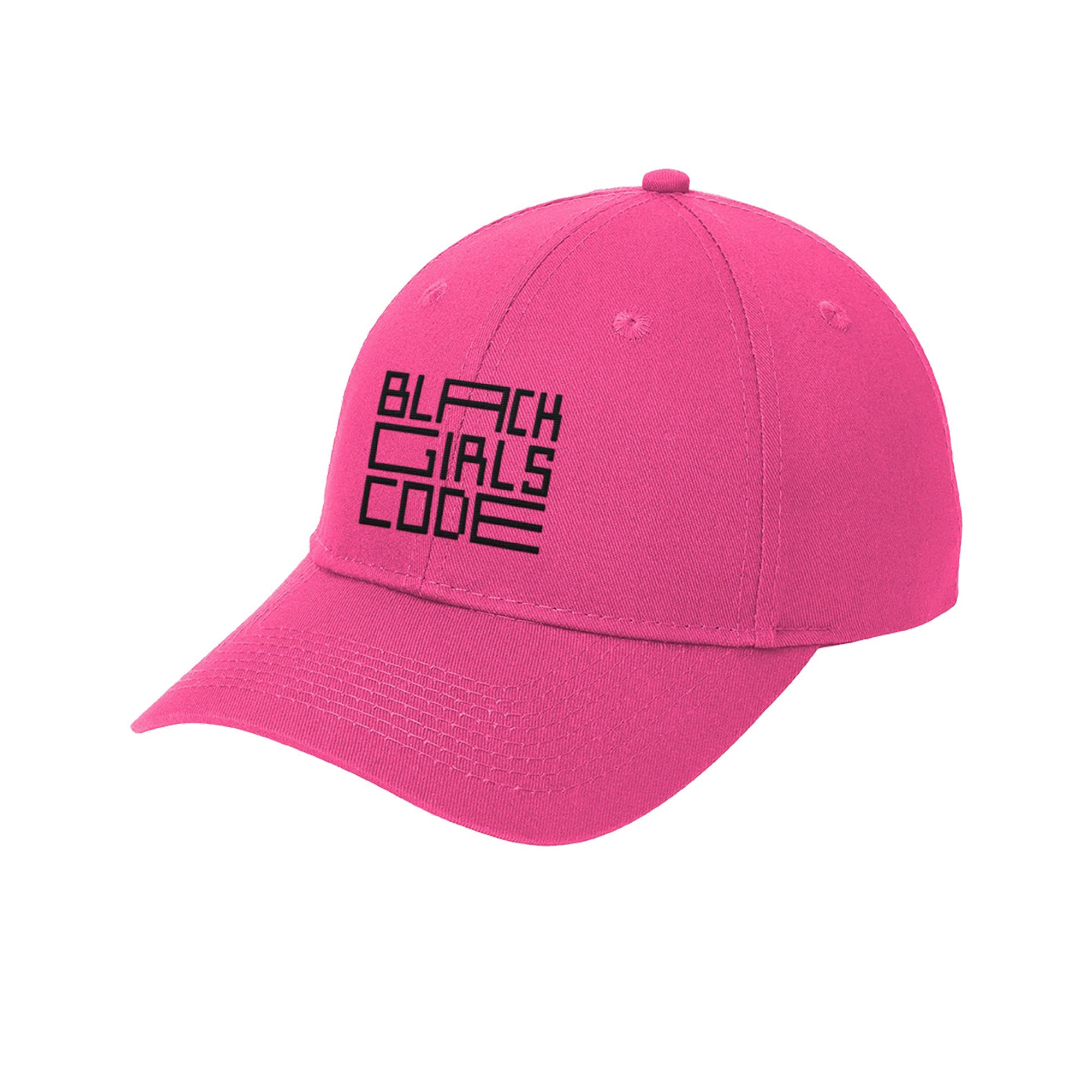 Logo Baseball Cap - Pink – Black Girls Code