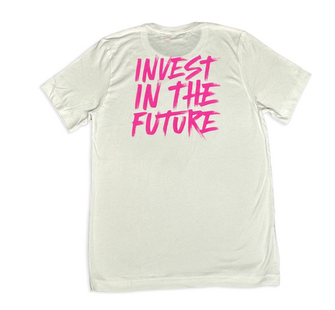 Invest In The Future Tee - White