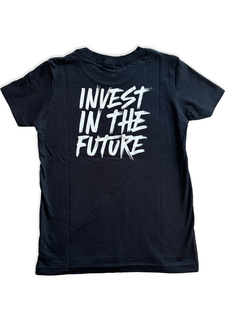 Invest In The Future Tee - Black (Youth)