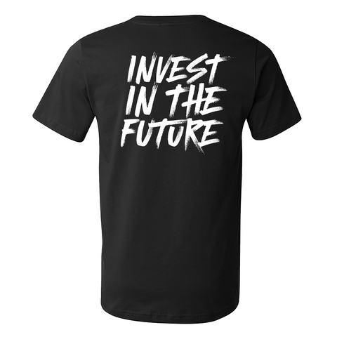 Invest In The Future Tee - Black