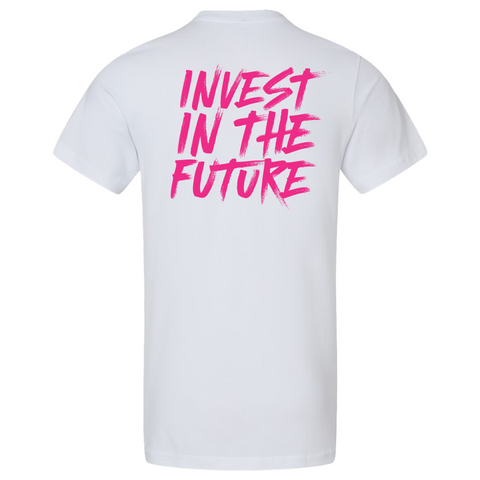 Invest In The Future Tee - White